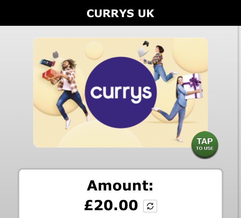 Burrows80's tweet photo. And to add insult to injury I get this today following up from their email on 28th Nov from @currys whilst still waiting for my £420 refund from cancelling my order 🤦🏼‍♀️, so they are perfectly able to issue gift cards quicker than even the 72 hours I have now been promised! https://t.co/NeBQpVGSjC
