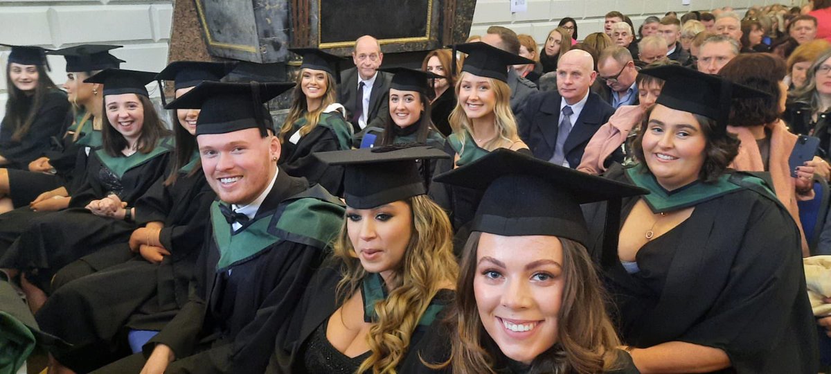 MIEEdStudies's tweet photo. All of our graduates looking fabulous before their @tcddublin @MarinoInstitute commencement. #ThisIsEdStudies https://t.co/hDWFJOVh8t