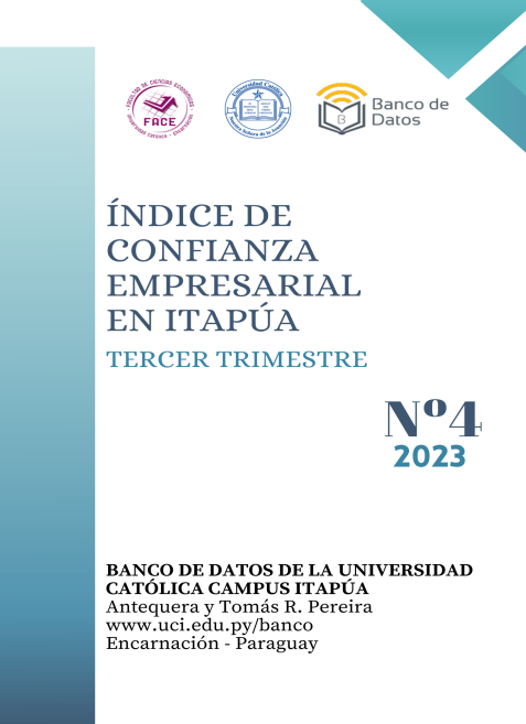 #BancodeDatosUCI ⬆️ El Índice de Confianza Empresarial del 3º trimestre, 2023 presenta un 53,9. Nivel superior al observado en el trimestre anterior, lo que muestra una percepción positiva. Mirá el informe completo aquí:
uci.edu.py/banco/public/a…
<a href="/virgilionoel/">Virgilio</a> <a href="/RichardZarza3/">Richard Zarza</a>