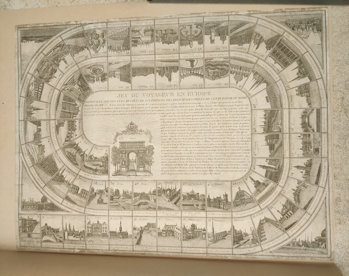 Suzanne Karr Schmidt (@drkarrschmidt) on Twitter photo Don't Play Games With Me!
It's been such a pleasure to have <a href="/NoraEpstein/">Nora Epstein, PhD</a> join us <a href="/NewberryLibrary/">Newberry Library</a>! Here's a 19th c. Game of the Goose style map she dug up recently that I'd never seen before...
i-share-nby.primo.exlibrisgroup.com/permalink/01CA… Don't Play Games With Me!
It's been such a pleasure to have <a href="/NoraEpstein/">Nora Epstein, PhD</a> join us <a href="/NewberryLibrary/">Newberry Library</a>! Here's a 19th c. Game of the Goose style map she dug up recently that I'd never seen before...
i-share-nby.primo.exlibrisgroup.com/permalink/01CA…