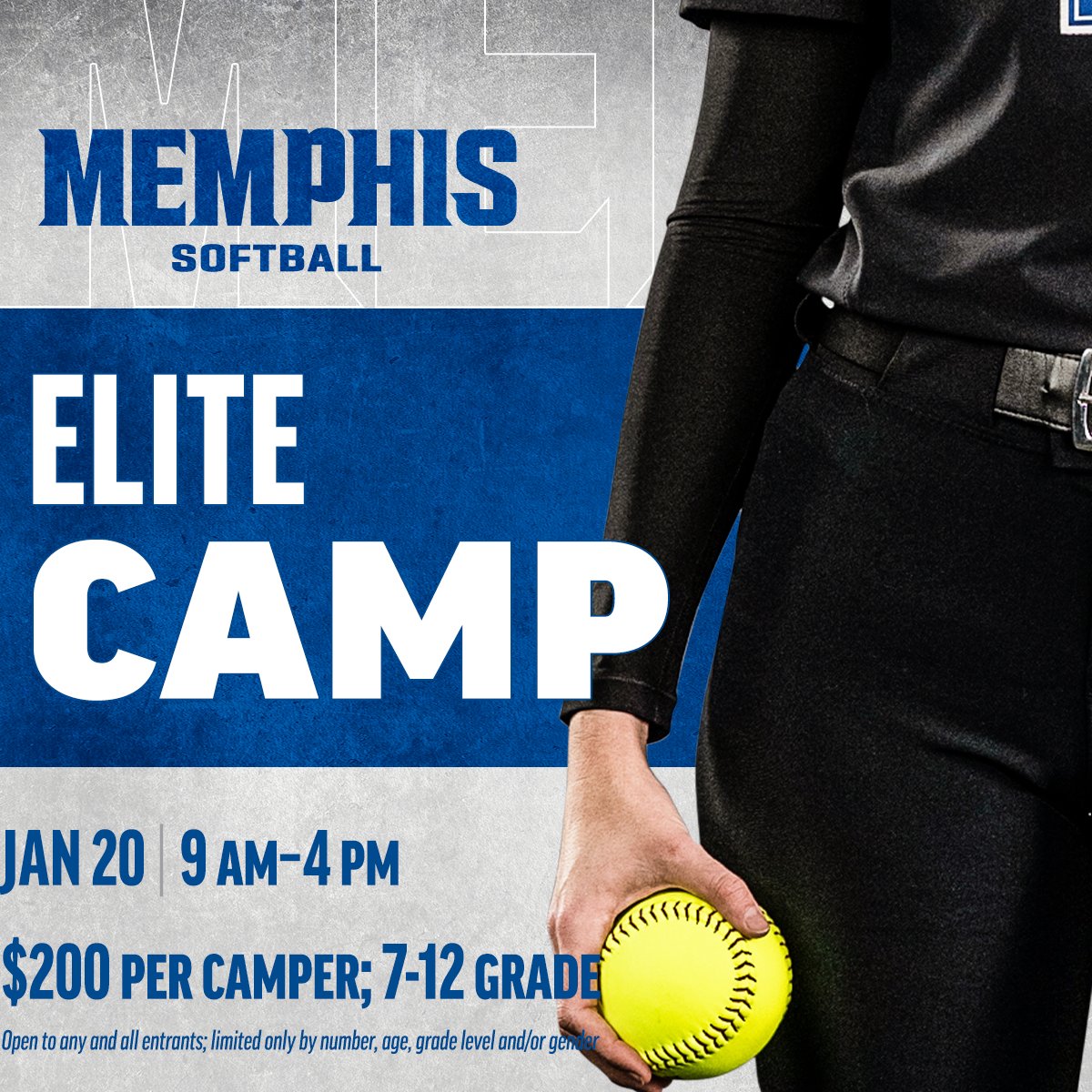 🚨 Winter Camps Sign-Ups 🚨

🔗svbsoftballcamps.com

901 Skills Camps Info:
4 sessions to choose from, $75 each
Hitting Session #1: Jan 13, 9AM-11AM
Defensive Session: Jan 13, 1PM-3PM
Hitting Session #2: Jan 14 ,9AM-11AM
Pitching Session: Jan 14, 1PM-3PM