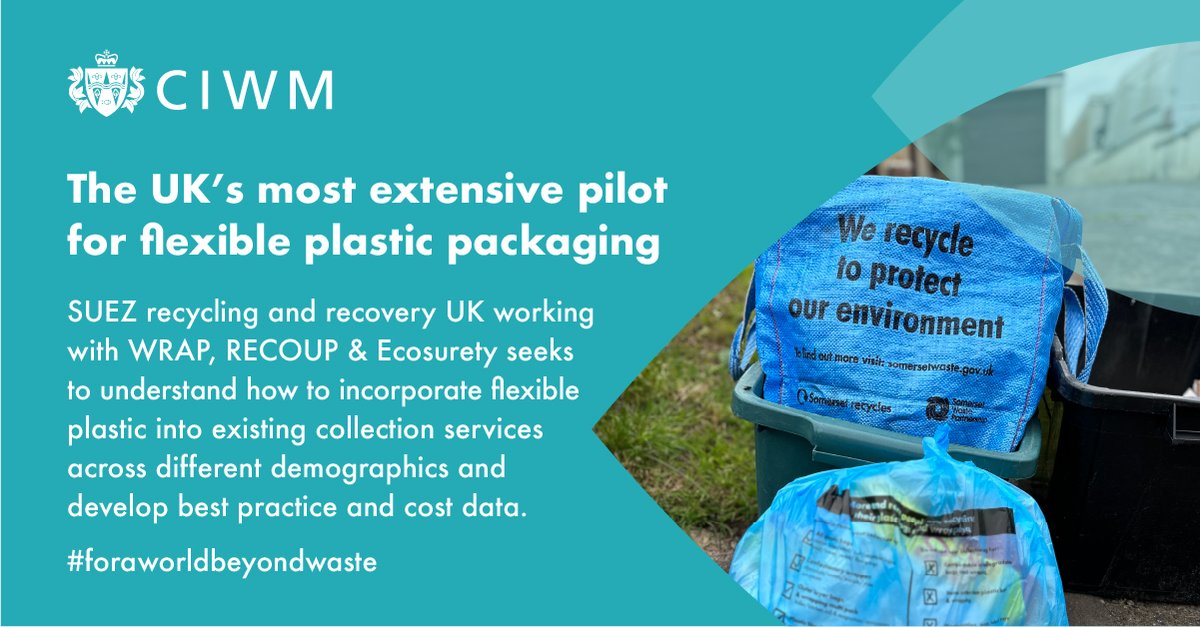 Have you explored our 2023 Presidential Report yet? Today, we're shining a spotlight on SUEZ recycling and recovery UK, one of our Circular Economy Pathfinders, and their FPF FlexCollect pilot. Find out more about this exciting initiative here: bit.ly/45ajYNh
