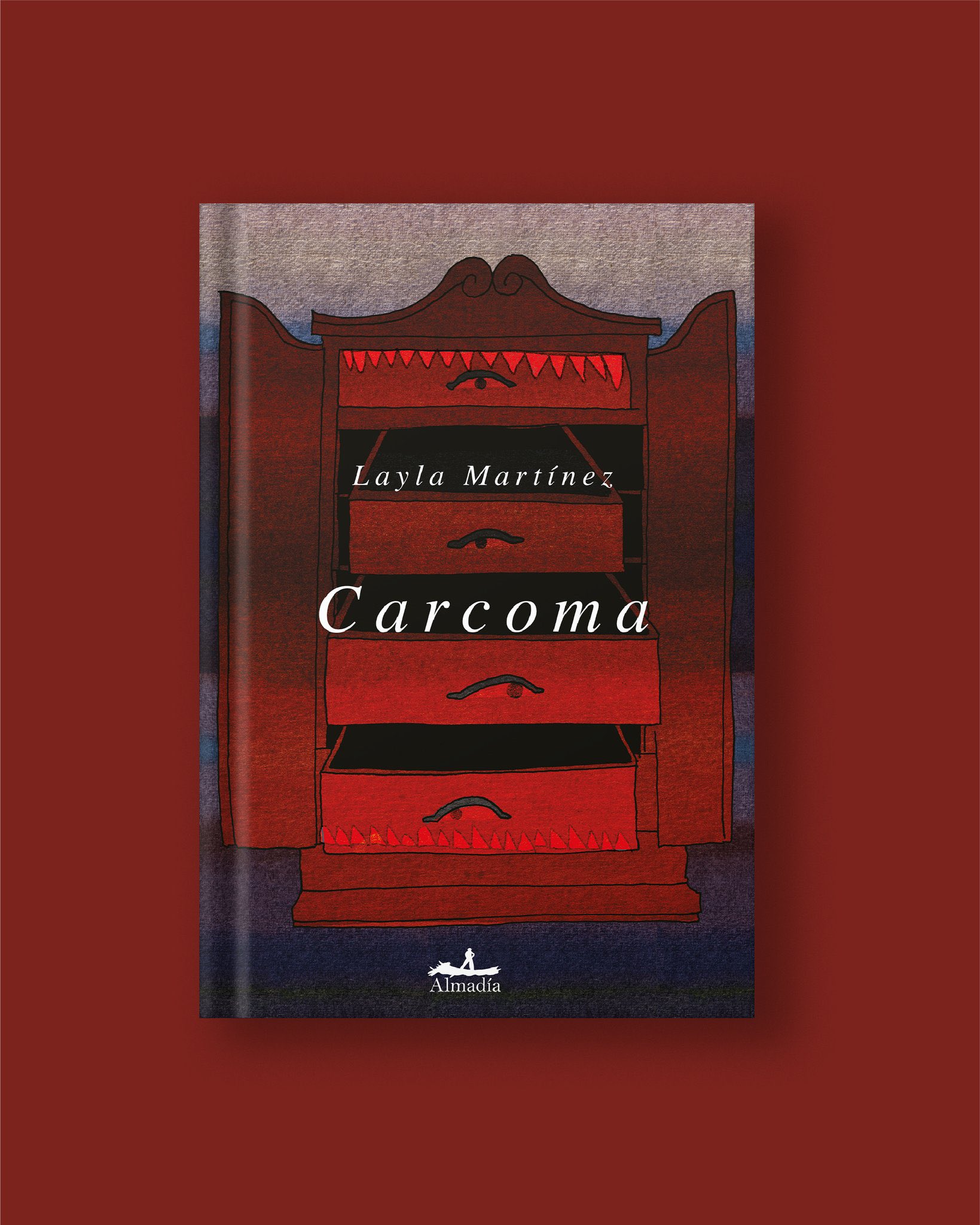 Alejandro Magallanes on X: Portada del libro Carcoma, de Layla Martínez,  publicada por @Almadia_Edit  / X