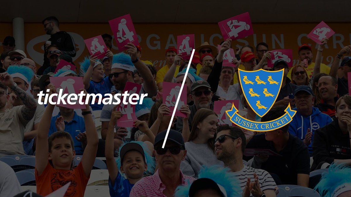 Looking forward to continuing the brilliant work we’ve been doing with <a href="/SussexCCC/">Sussex Cricket</a> who have renewed with Ticketmaster. As Marketing Manager Martyn Collins explains, Sussex wanted to continue “working with a world-renowned company who can provide a platform that is reliable and
