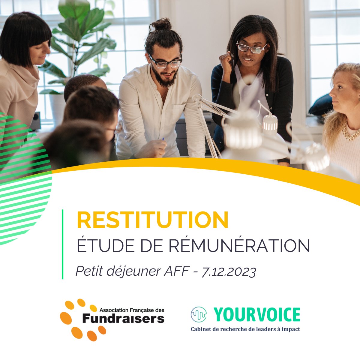 [#EtudeAFF] Combien sont payés les fundraisers ? 🧐

Pour découvrir tous les résultats de l'étude de rémunération "Métiers du fundraising", menée avec <a href="/YourVoiceRH/">YourVoice</a>, nous vous convions à un petit-déjeuner de restitution le 7.12👇
fundraisers.fr/fundraising-ag…
