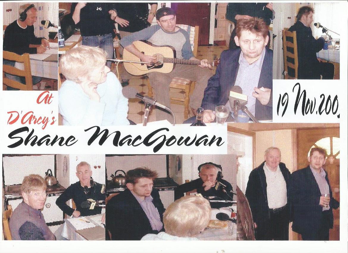 This afternoon we've been listening back to Shane Mac Gowan chatting with Ray's mum, Mary, in her kitchen in Kildare. Some beautiful memories! Some of the photos of Mary, Shane MacGowan and Ray chatting in Mary's kitchen in Kildare RIP Shane