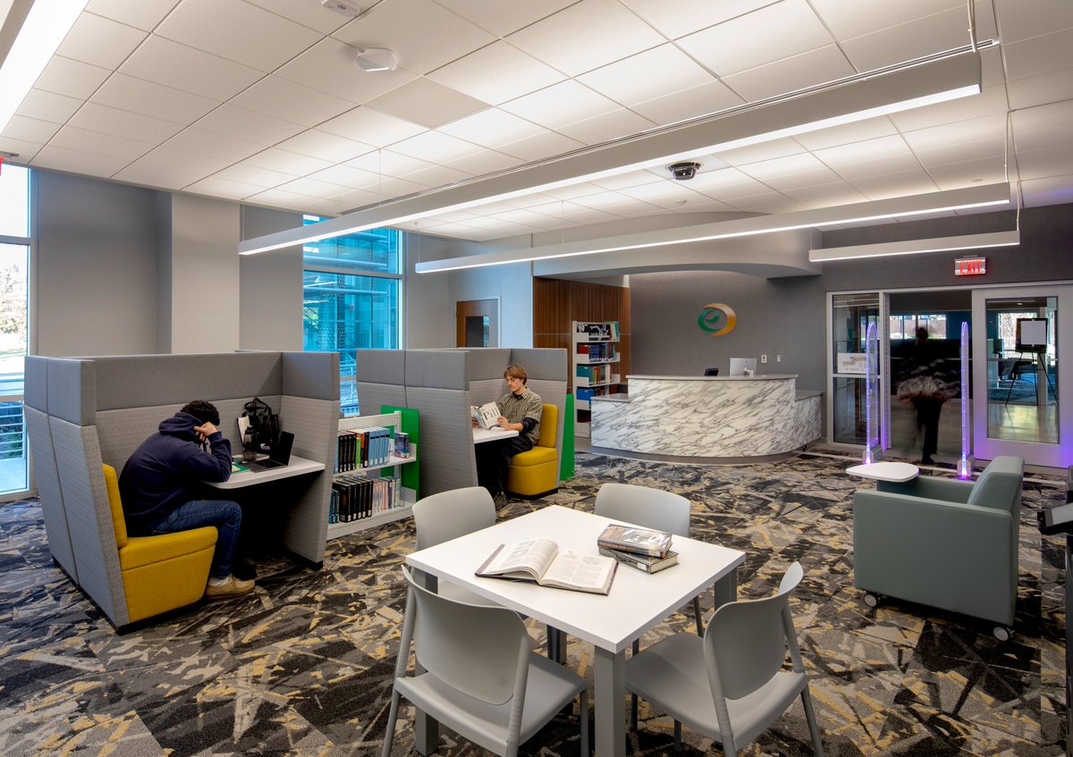 NettaArchitects's tweet photo. The West Essex Campus of Essex County College, located at the apex of Bloomfield Avenue in West Caldwell, was conceived and designed to address the challenge of creating a broader community among a nontraditional, commuter-based population

#essexcountycollege #westcaldwell https://t.co/rZStK3sZ7o