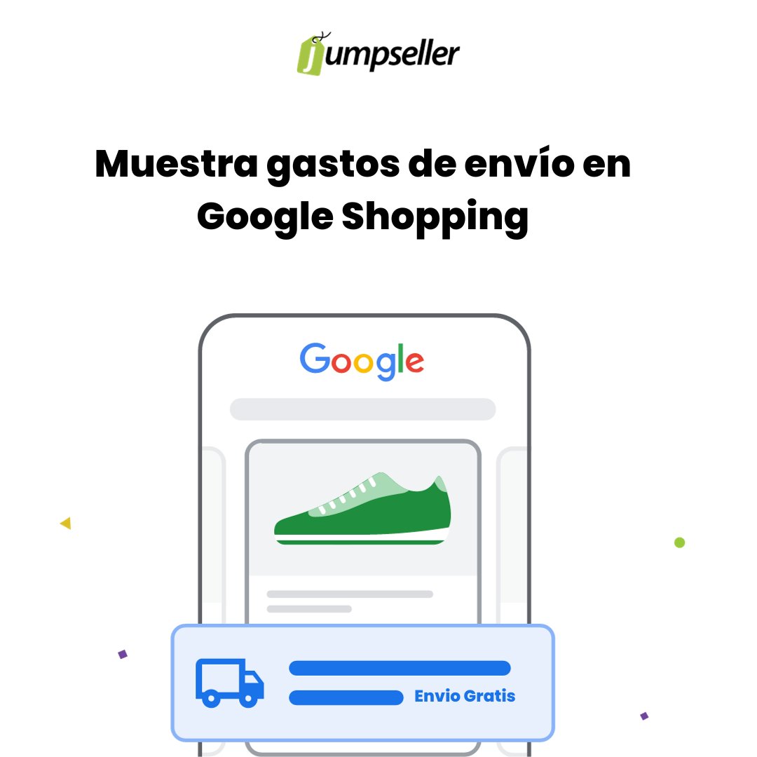 📦 Novedad con Google Shopping. Activa esta función desde el menú Configuración de tu tienda de Jumpseller y la aplicación comenzará a mostrar la información de envío.
🌍 ¡Haz que tus clientes estén al tanto de todos los costos desde el principio! 💸💼
#GoogleShopping #Jumpseller