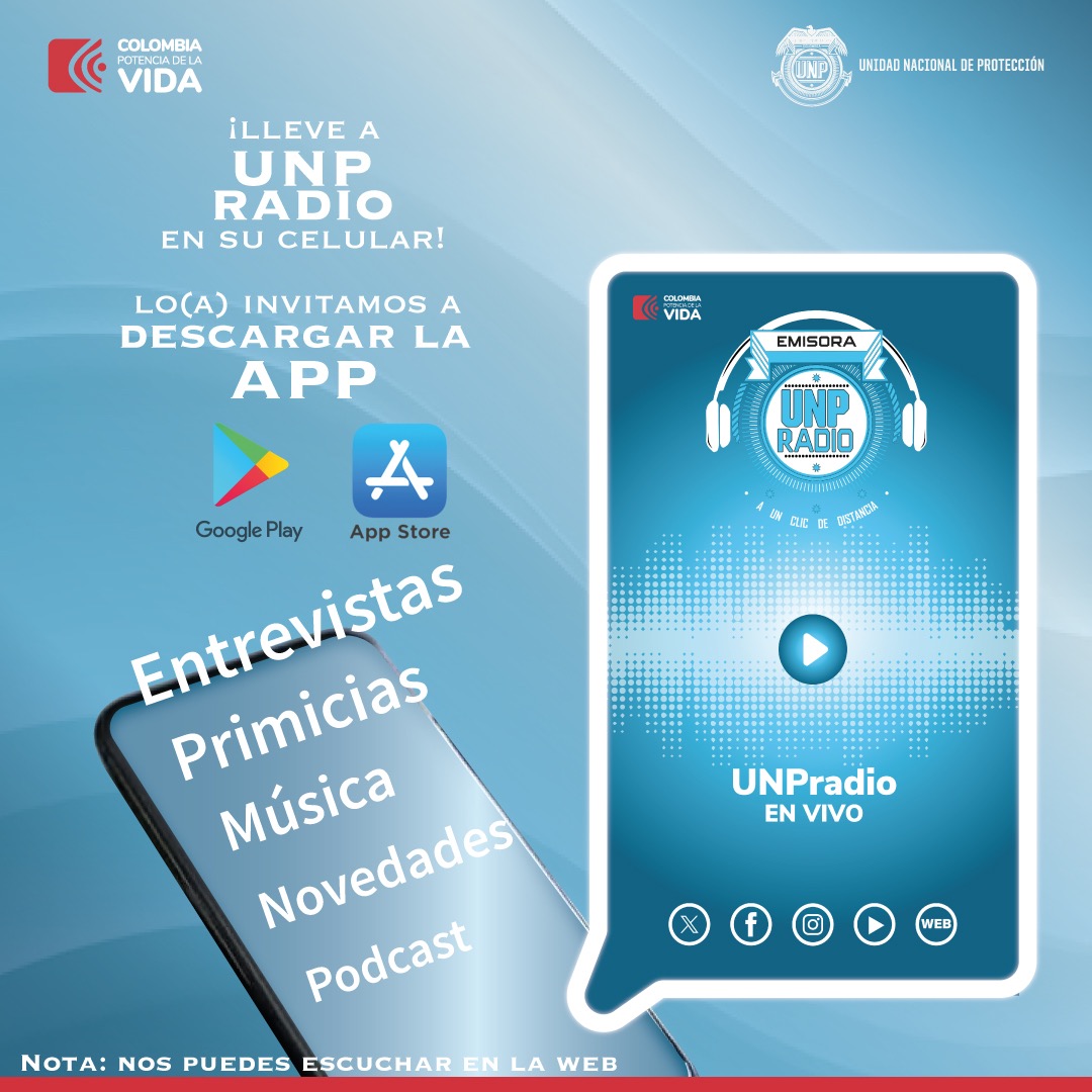 Lleva UNPradio en su dispositivo.  Y ayúdenos a programar las 100 decembrinas!!!

Android: acortar.link/Wws3Mk
iOS: apps.apple.com/co/app/unp-rad…