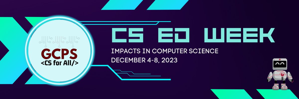 BrittElementary's tweet image. It’s CSEdWeek! Join us as we celebrate the power of computer science education and the “Impacts of Computing.” Learn about #ImpactsInCS and get our CSEdWeek Family Toolkit to celebrate #GCPSCS4All here: bit.ly/gcps_CSEdWk23