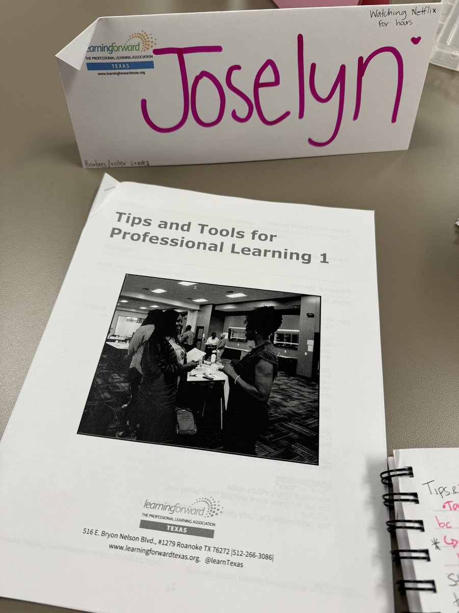 I am ready to implement some community building activities with my staff! Love the Take off/Touch Down activity! #lftxlearns @janellepersall @tpersall 💡📚 @PLdesignteam
