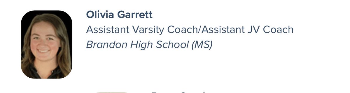 Congratulations to Coach Olivia Garrett for being selected to the AVCA Thirty Under 30!  Such a great honor.  <a href="/AVCAVolleyball/">AVCA</a>