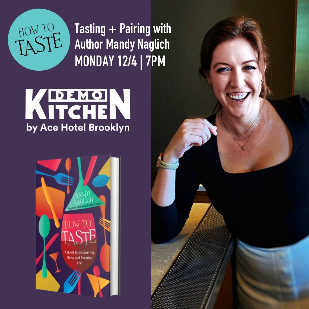 Me + you tasting chocolate, whiskey, cheese &amp; beer in Brooklyn on Monday 👀👀

tix: acehotel.com/brooklyn/going…