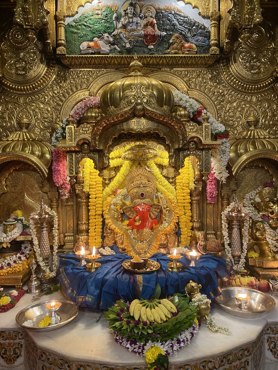SVTMumbai's tweet photo. 🙏 गणपती  बाप्पा मोरया 🌺मंगलमूर्ती मोरया 🙏३०/११/२०२३ 
🙏Ganapati Bappa Moraya 🌺 Mangalmurti Moraya  🙏30/11/2023 https://t.co/RrMMCuyEMG