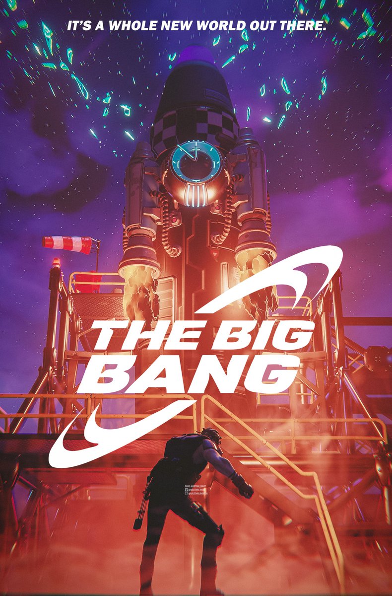 Wasting_Night's tweet image. It's a whole new world out there.

And it only takes one big bang to open the door.

#FortniteArt #FortniteOG