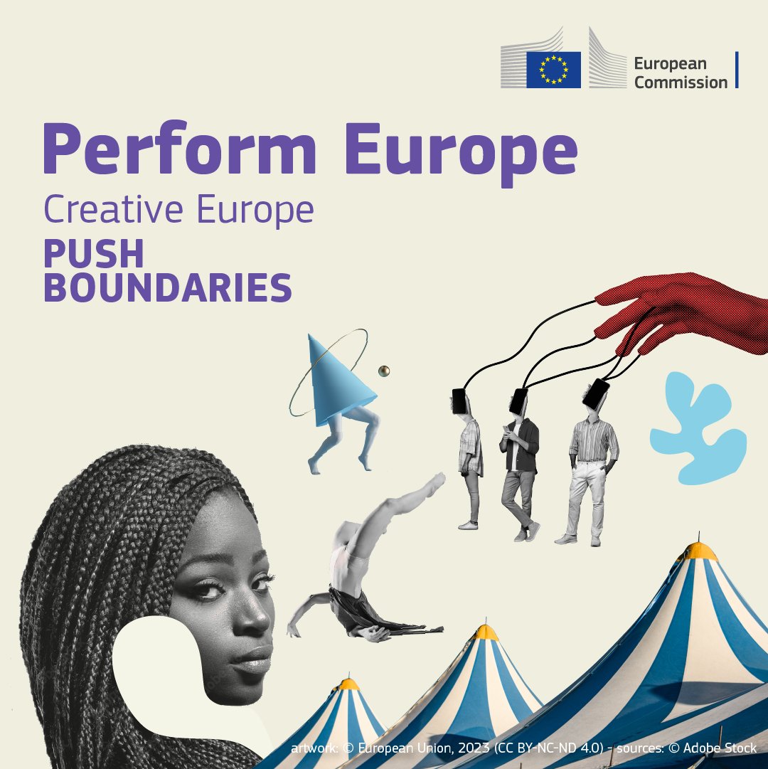 europe_creative's tweet photo. 📣 Performing Arts Professionals get prepared:  Perform Europe’s Open #Call is announced!

📆 Applications will be open from today 1 December to 31 March 2024 on our digital platform.

🚀 Read the call guidelines and start preparing.
Join us today at 10AM @ Perform Europe Event!