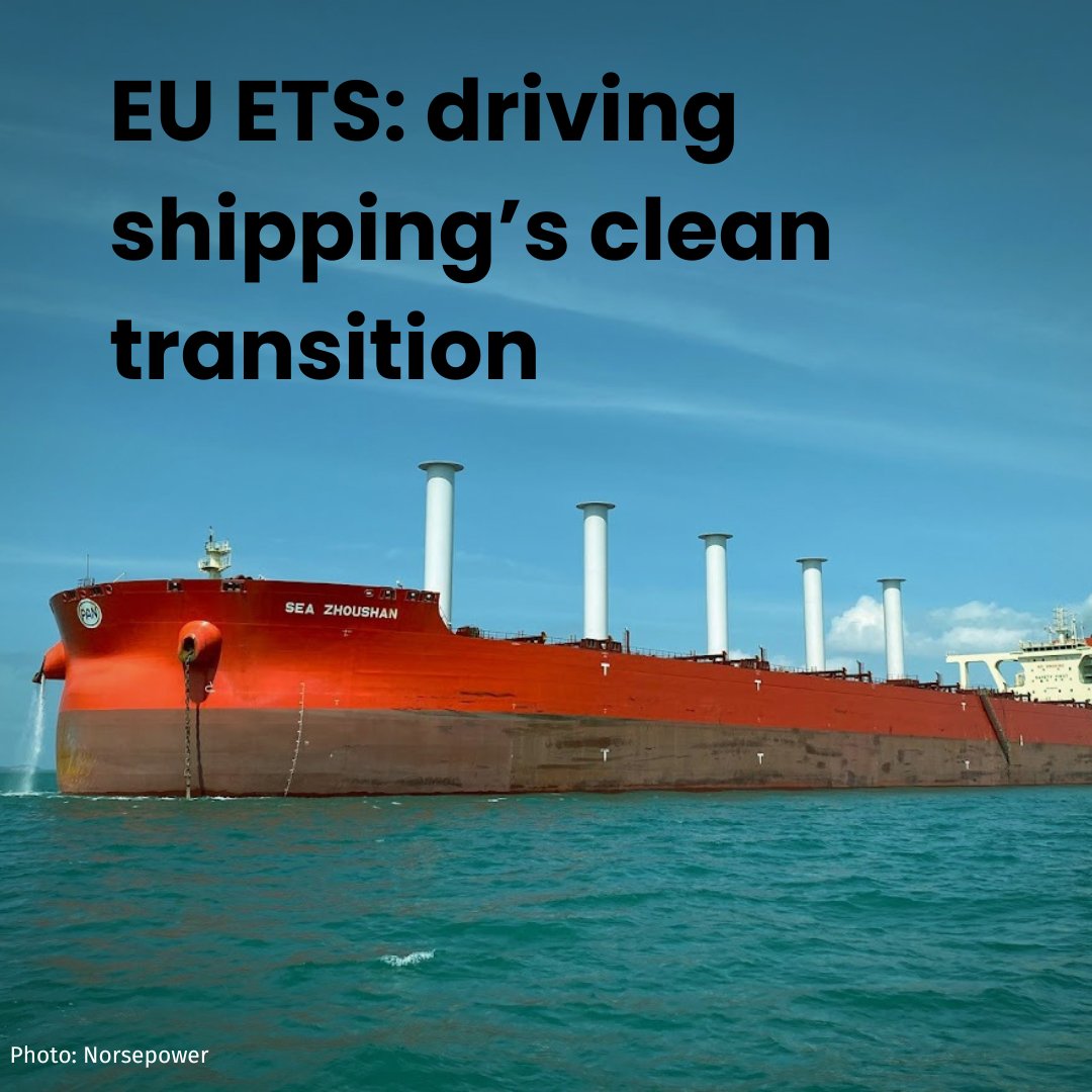 EU ETS for #shipping is arguably one of the most important climate laws the EU agreed in 2023. The rules require shipping to pay for its pollution, with minimal impacts on the industry. Kudos to @eu2023es @Transport_EU @MagdaKopczynskas @Teresaribera @raquelsjimenez @BelgiumEU