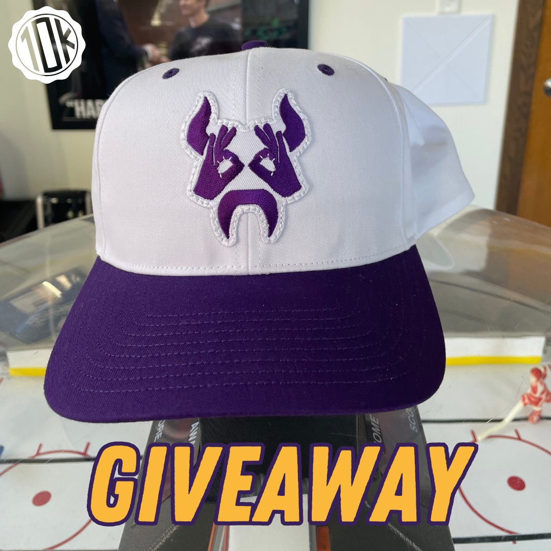 10k_Takes's tweet photo. 🚨GRIDDY HAT GIVEAWAY🚨

In honor of JJ and the Vikings being back this week, we are giving away one of our famous Griddy hats. To enter:

- RETWEET this tweet
- Follow @3rd_forever10k
- Follow us (@10k_Takes)

#Skol https://t.co/5ELxDZ8khz