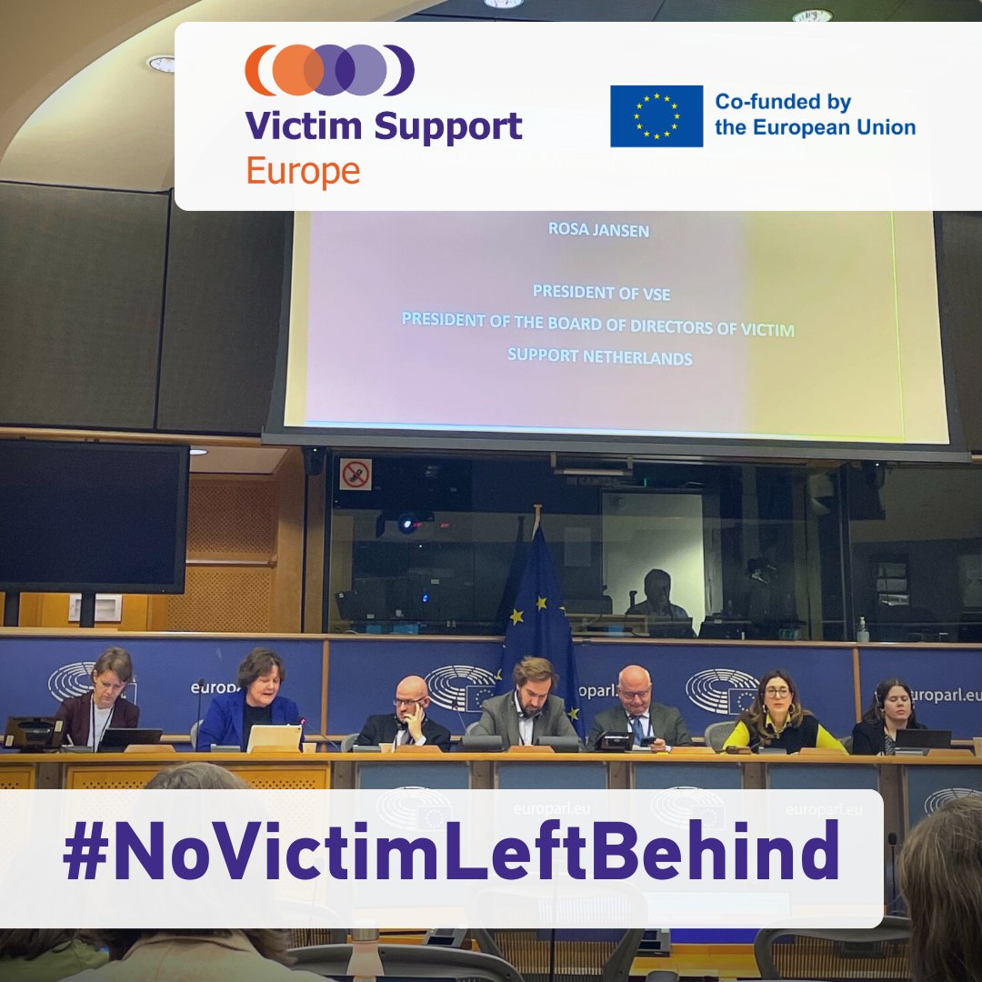 VictimSupportEU's tweet photo. 🤝In a series of meetings held at the @europeanparliament , VSE was given the opportunity to discuss the revision of the 2012 #VictimsRightsDirective!
📰Read more: https://t.co/afvGFv4nCd
#ShapingVictimSupportTogether #VictimSupportEU #EUVictimsRights #NoVictimLeftBehind https://t.co/IlCHCwZYMC
