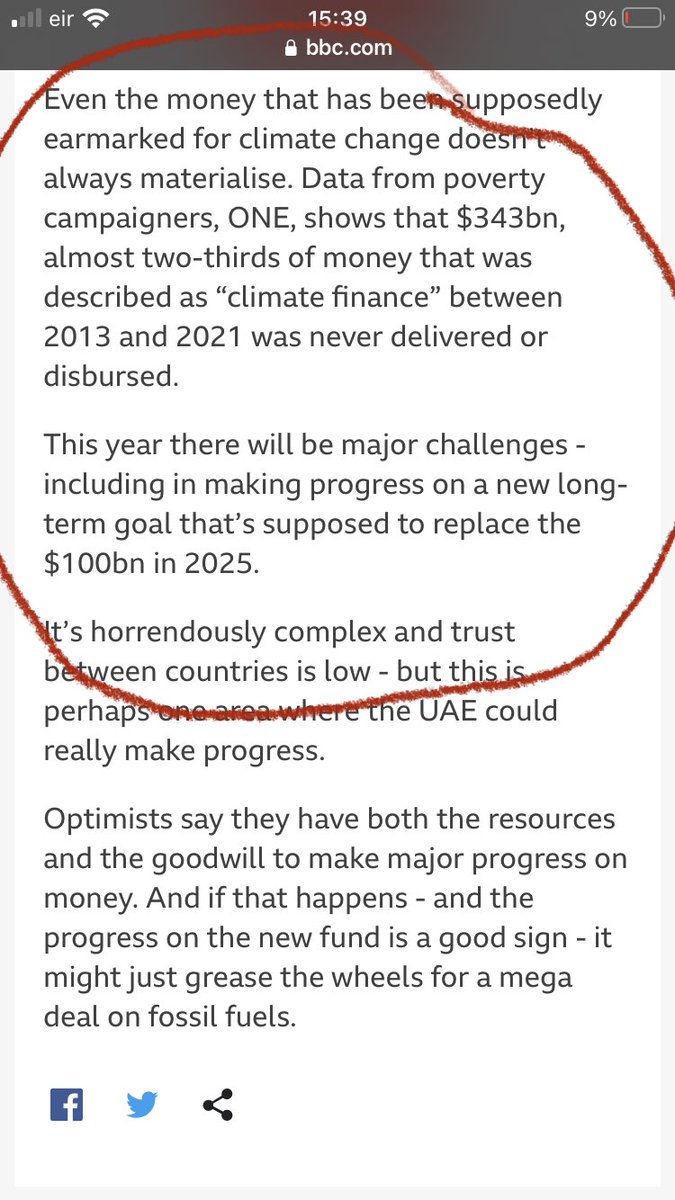 David_McNair's tweet photo. .@ONECampaign’s #TheClimateFinanceFiles featured in @BBCNews 👇🏾

💥The $343bn black hole in climate finance… 💥 https://t.co/r1rZfuCS56