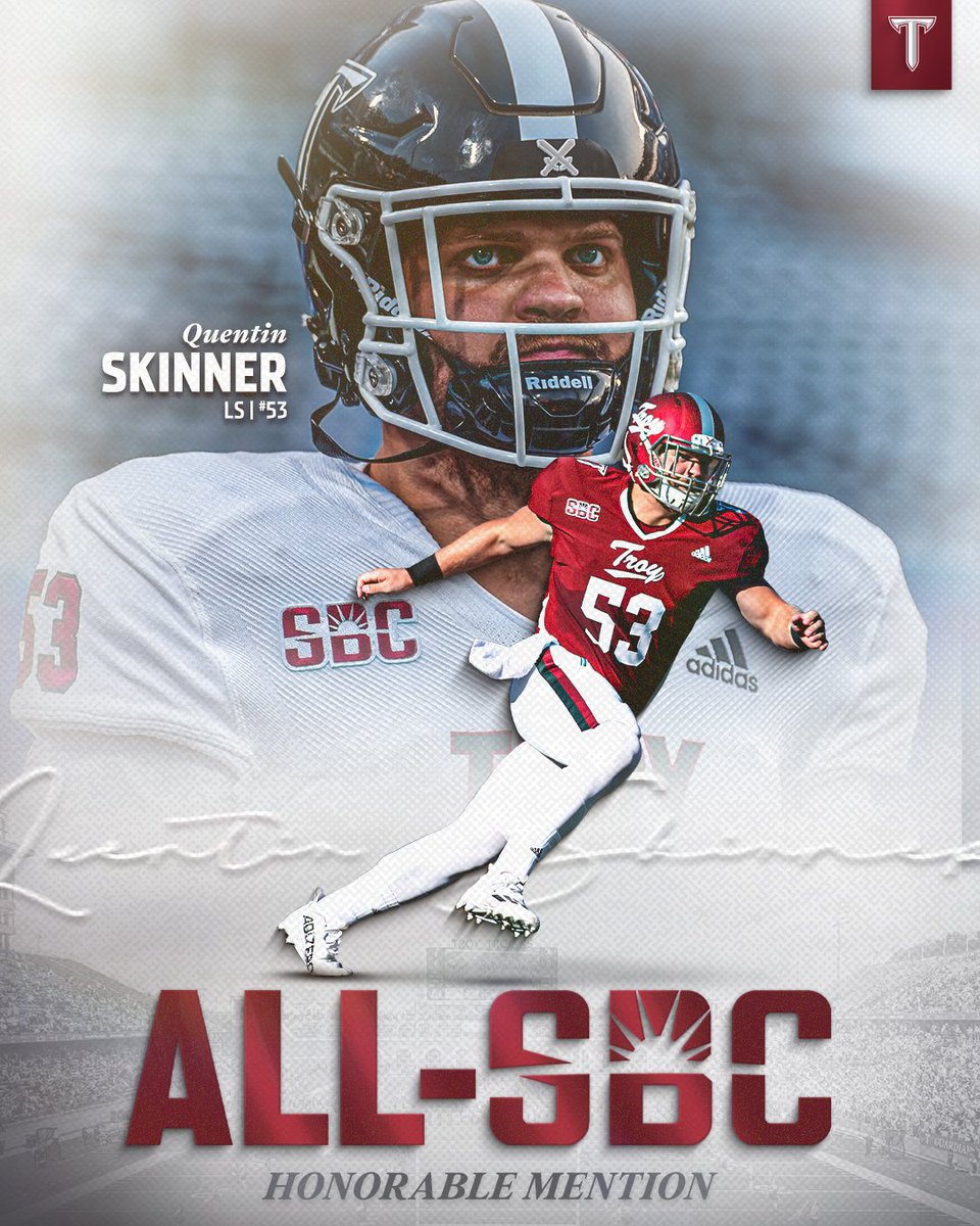 TroyTrojansFB's tweet photo. 𝘼𝙇𝙇-𝙎𝙐𝙉 𝘽𝙀𝙇𝙏 𝙃𝙊𝙉𝙊𝙍𝘼𝘽𝙇𝙀 𝙈𝙀𝙉𝙏𝙄𝙊𝙉

Congrats @Big5_5, @_oshaifletcher, @QuentinFSkinner &amp; @CalebRansaw14!

#RiseToBuild | #OneTROY ⚔️ https://t.co/RU8PHULcqG