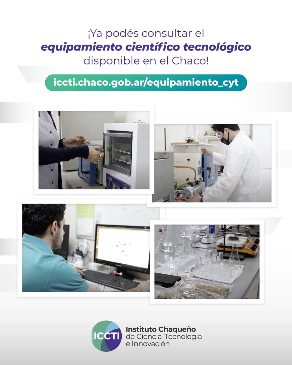 Instituto Ciencia, Tecnología e Innovación - Chaco tweet media