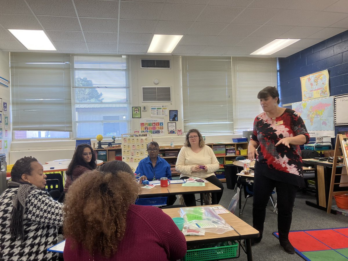 Math PLC’s are heating up on a cool fall morning at FES! @ECUcrystalecu