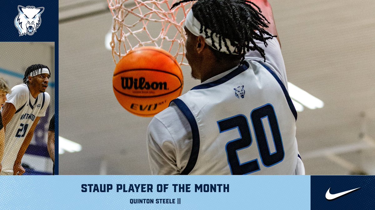 Northwood Men’s Basketball (@northwoodmbb) on Twitter photo November is the month of Sacrifice and our first MBB STAUP Athlete of the month is <a href="/quintonsteele3/">Quinton Steele II</a>!
Q has sacrificed his body countless times in game and in practice; making the 50/50 plays, being first on the ground, giving 2nd/3rd efforts, and more!
Keep grinding Q! 🐺 November is the month of Sacrifice and our first MBB STAUP Athlete of the month is <a href="/quintonsteele3/">Quinton Steele II</a>!
Q has sacrificed his body countless times in game and in practice; making the 50/50 plays, being first on the ground, giving 2nd/3rd efforts, and more!
Keep grinding Q! 🐺