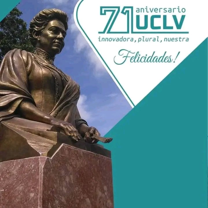 🎉🎉🎉Hoy cumple #71años la universidad más multidisciplinaria del país, la #UCLVnuestra 🎉🎉🎉
#VillaClaraConTodos #JuntarYVencer #CubaHonra