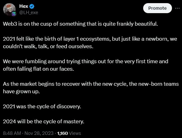 LH_exe's tweet photo. Thanks @okaybears for demonstrating this point.

This is the cycle of mastery.

WAGBO https://t.co/mxmqYoSlZR