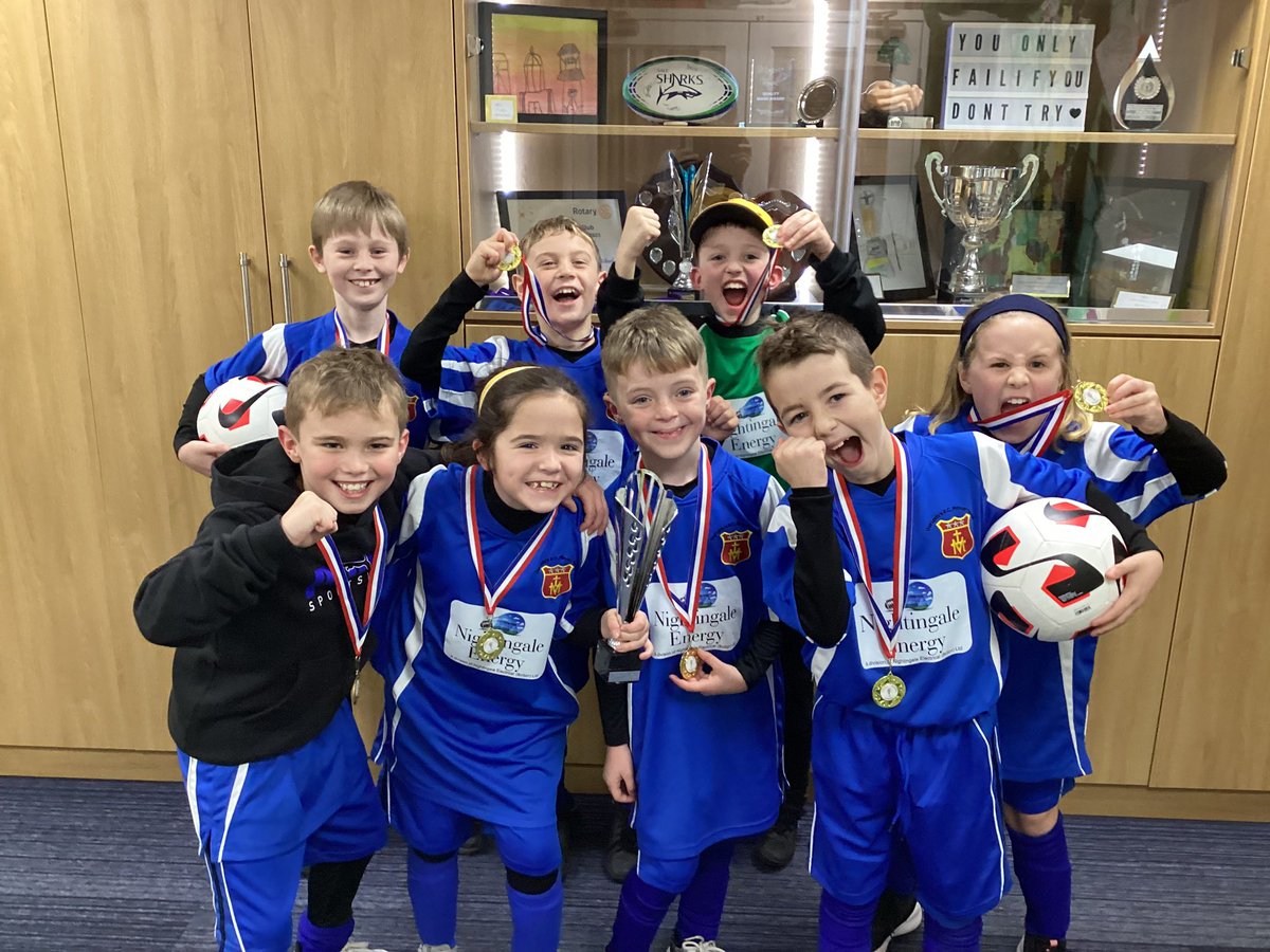 We are super proud of our Year 3 and 4 footballers who won their Aspull Schools Competition today! Brilliant football and smiling faces all round <a href="/OURLADYSASPULL/">Our Lady's Aspull</a> @Year3MissL #ourladyspe