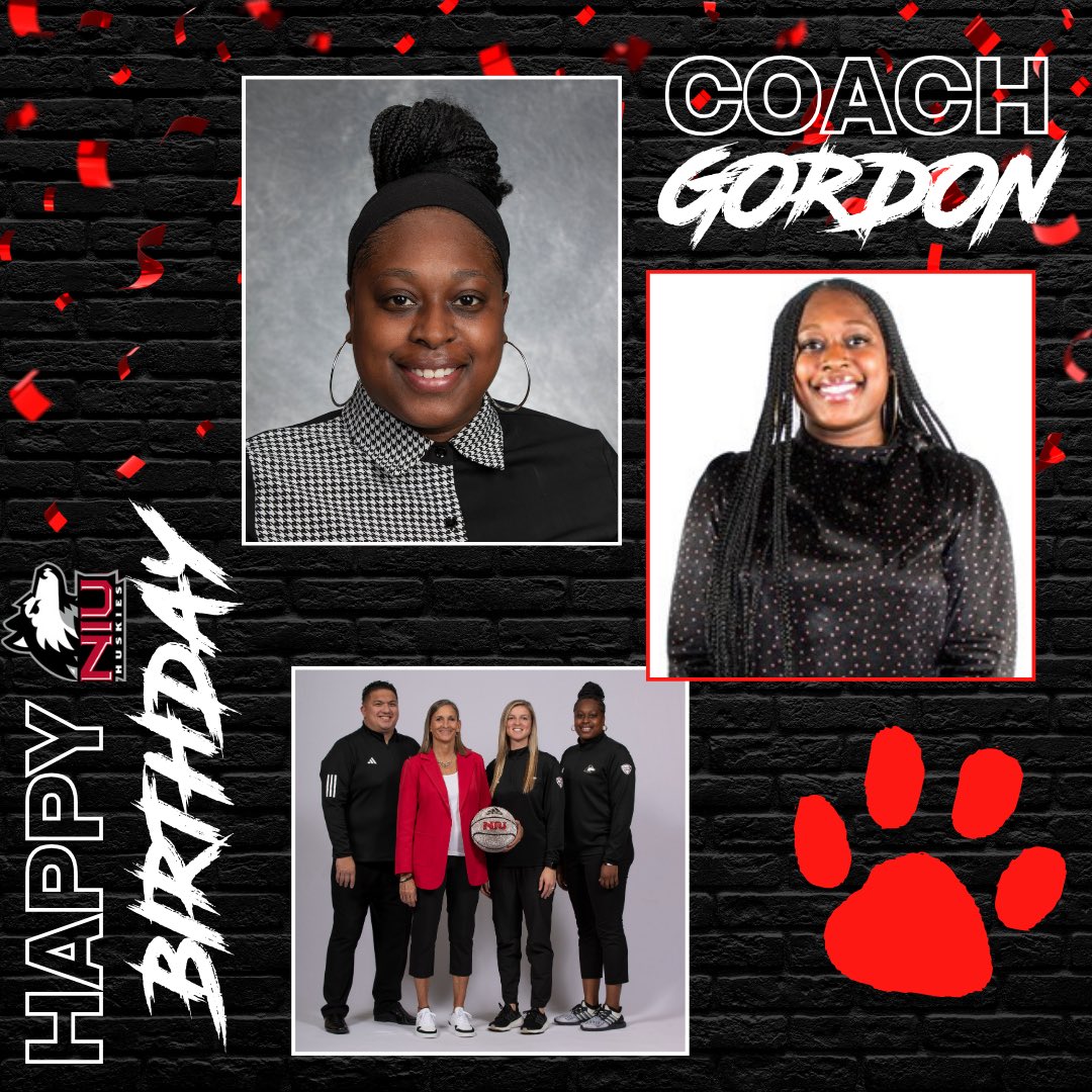 Happy birthday to our Assistant Coach, Imani Gordon! Have a great day Coach G, we appreciate all that you do! 🎉