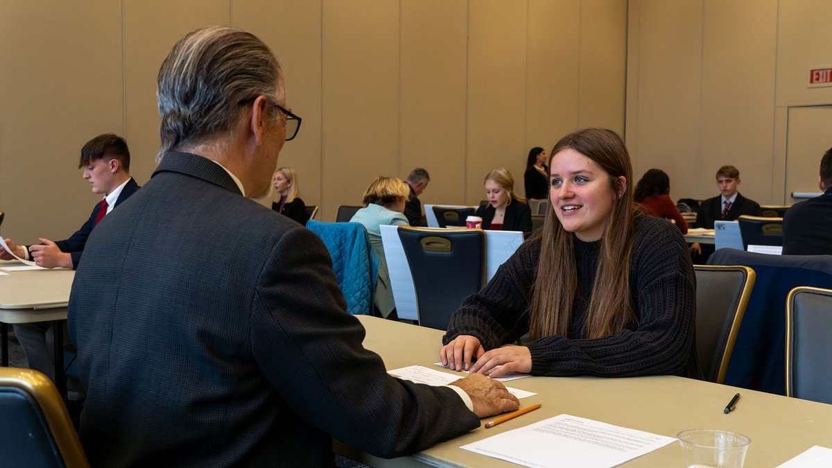DuquesneSBDC's tweet photo. The Duquesne SBDC and the School of Business hosted 2023 DECA District III Career Development Conference. This year saw an increase of 185 to 225 students attend from a number of different schools. Best of luck with their future endeavors!
#dusbdc #padeca #deca #entrepreneur https://t.co/nXtOnDdkLO