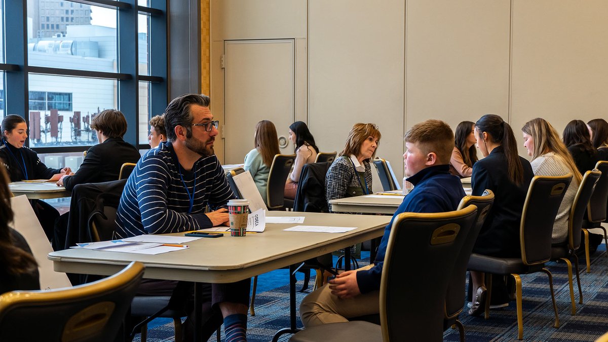 DuquesneSBDC's tweet photo. The Duquesne SBDC and the School of Business hosted 2023 DECA District III Career Development Conference. This year saw an increase of 185 to 225 students attend from a number of different schools. Best of luck with their future endeavors!
#dusbdc #padeca #deca #entrepreneur https://t.co/nXtOnDdkLO