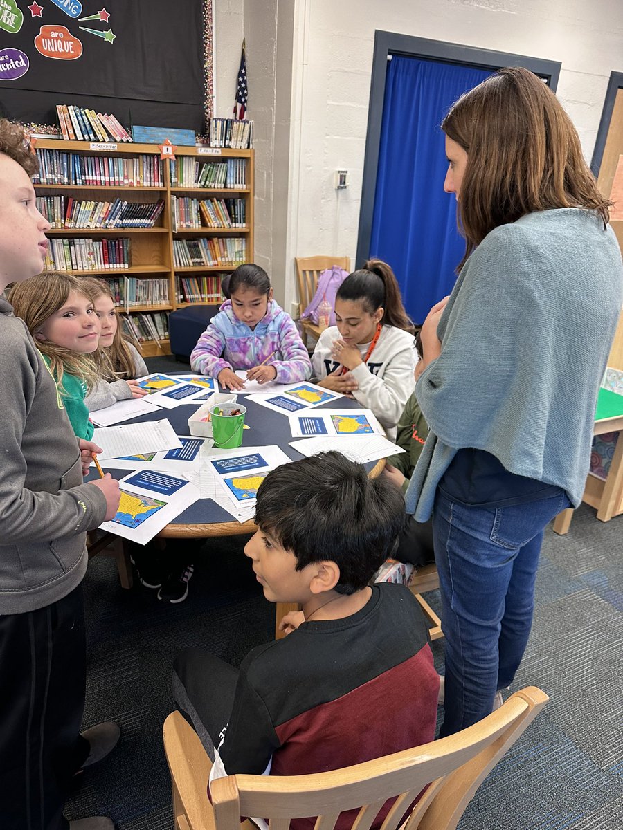 PSDSeylar's tweet photo. Stopped over to our @cmsk3 library this morning to see students working in groups with @breakoutEDU digital game activities.  Ss were engaged in problem-solving, collaborating, and effective communication skills to solve them. @PSD_EReichert #seylar #pennridgeproud https://t.co/XPKtyDJUQS