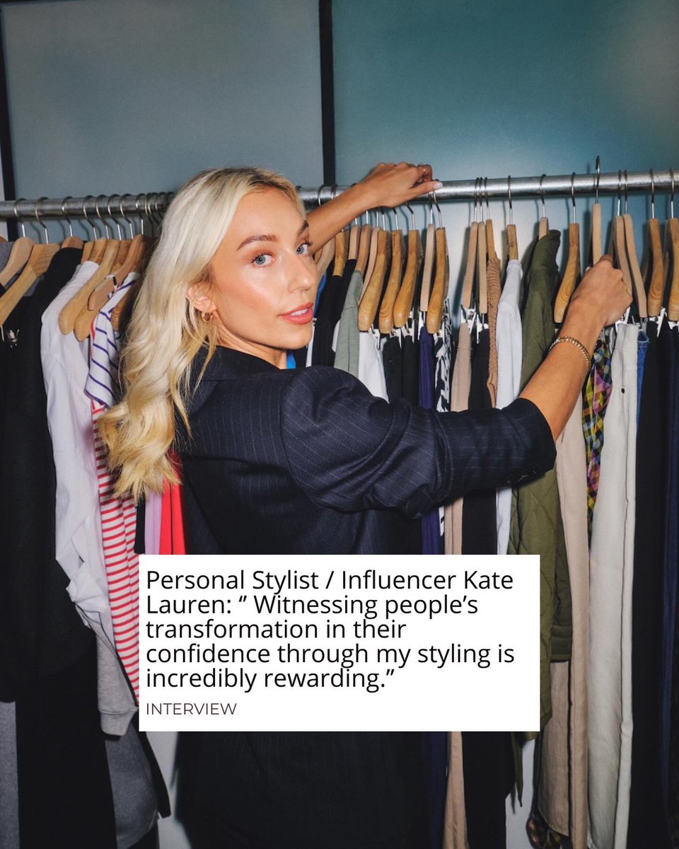 BrandStoreCom's tweet image. We had an interview with Kate Lauren about her journey of becoming Personal Stylist. She is a big inspiration for those who want a career in fashion and need a sign to start their own journey! Read the full article here: brand-store.com/editors-pick/p…

#personalstylist #styleinspo