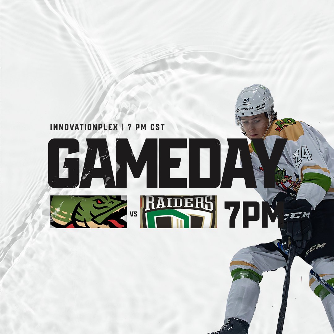 Welcome... to... the... Pond

It's a game day for the Lake Diefenbaker Slough Sharks as the Prince Albert Raiders come to town!

🏟️: InnovationPlex
⏰: 7 p.m.
📺: WHL Live
🎧: <a href="/Country94One/">Country 94 and Country 1490</a> 

Don't forget to bring a non-perishable food item to help support the Salvation Army!