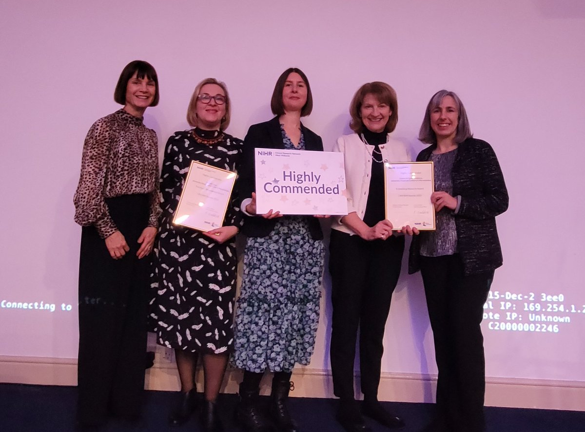 Agnieszka Lewko PhD (she/her) ππΊπ¦ (@agnieszkalewko) on Twitter photo Absolutely proud that our iCAhRE Team & Centre for Care Excellence was highly commended at the NIHR CRN West Midlands #CRNWM <a href="/CfCExcellence/">@CfCExcellence</a> <a href="/CoadProfessor/">Professor Jane Coad RN FRCN</a> <a href="/Rosiekneafsey/">Rosie kneafsey</a> <a href="/Davido744/">Prof David McWilliams</a> <a href="/LizzieDeutsch/">Professor Liz Deutsch</a> <a href="/Emma_L_Murphy/">Dr Emma Murphy</a> <a href="/ProfJennyGamble/">Prof Jenny Gamble</a> <a href="/NicolasAldridge/">Nicolas aldridge</a> <a href="/UHCW_RandD/">R&D at UHCW</a> <a href="/CovUniResearch/">Coventry University Research and Innovation</a> Absolutely proud that our iCAhRE Team & Centre for Care Excellence was highly commended at the NIHR CRN West Midlands #CRNWM <a href="/CfCExcellence/">@CfCExcellence</a> <a href="/CoadProfessor/">Professor Jane Coad RN FRCN</a> <a href="/Rosiekneafsey/">Rosie kneafsey</a> <a href="/Davido744/">Prof David McWilliams</a> <a href="/LizzieDeutsch/">Professor Liz Deutsch</a> <a href="/Emma_L_Murphy/">Dr Emma Murphy</a> <a href="/ProfJennyGamble/">Prof Jenny Gamble</a> <a href="/NicolasAldridge/">Nicolas aldridge</a> <a href="/UHCW_RandD/">R&D at UHCW</a> <a href="/CovUniResearch/">Coventry University Research and Innovation</a>