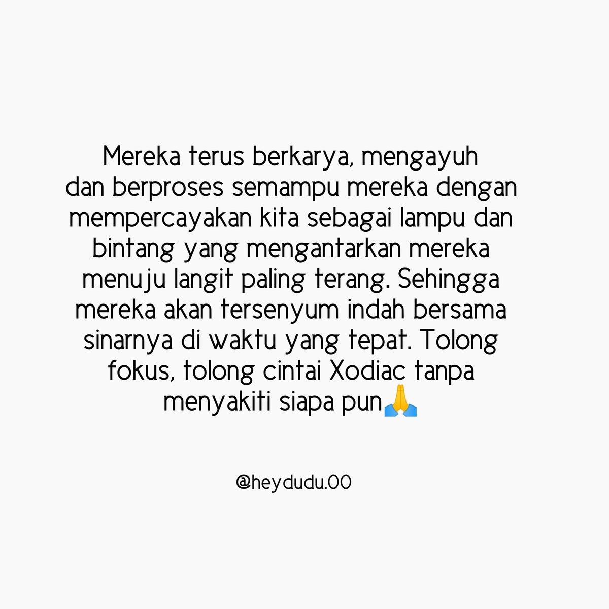 ZaDu09's tweet photo. Kita sekumpulan manusia, yang dipertemukan dalam ranah takdir bernama Xbliss dan Xodiac. 

XBLISS ALWAYS WITH XODIAC

#XODIAC #소디엑
@XODIACOfficial
@XODIAC_MEMBERS https://t.co/LK7Oa4eurD