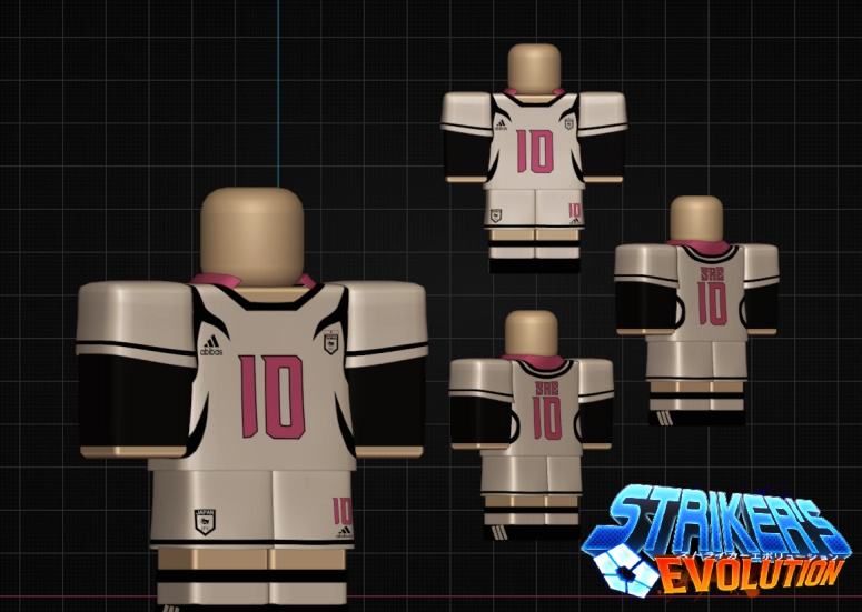 DokunDev's tweet photo. Some kits I made for Striker's Evolution. https://t.co/iKgURTajeF