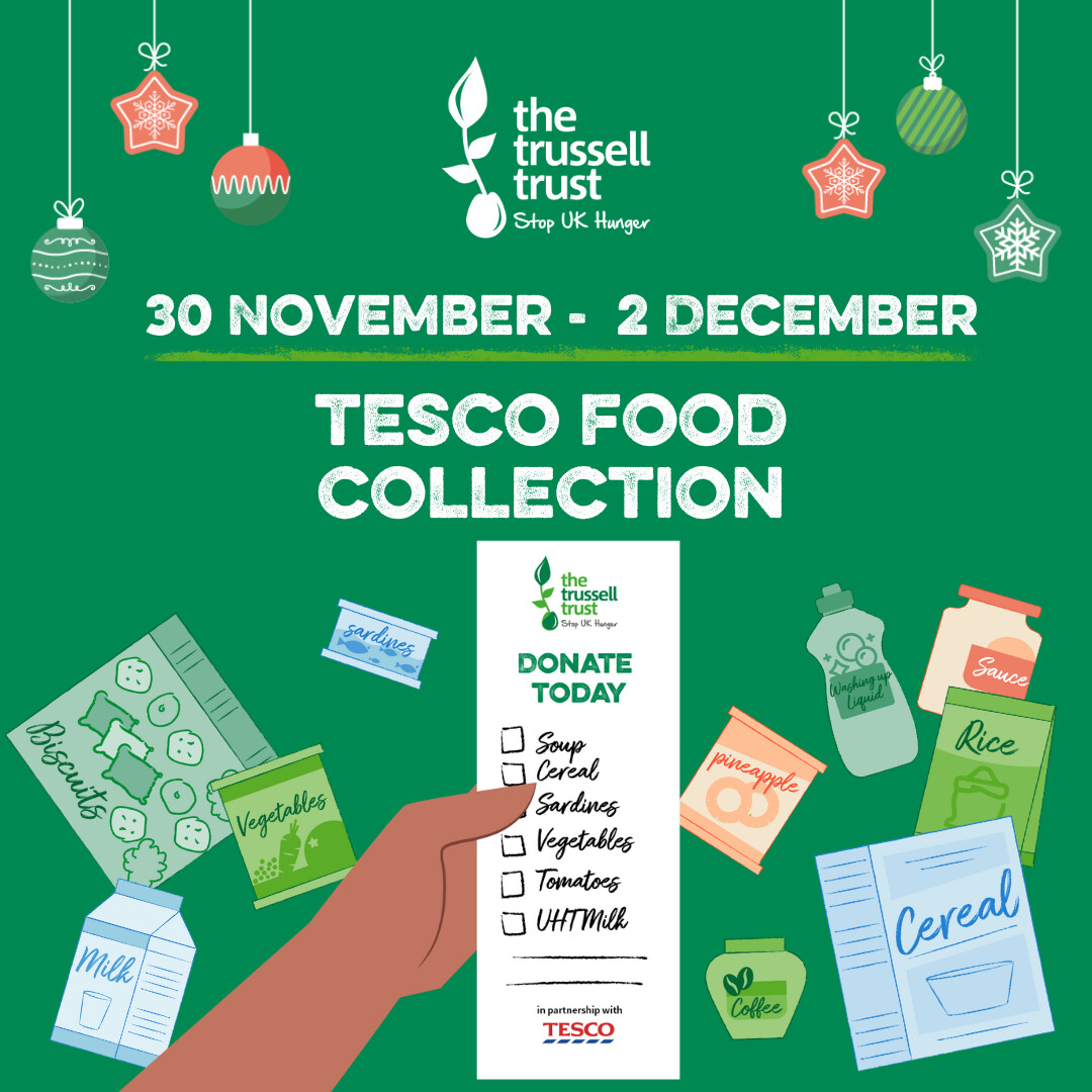 🛒 Our Tesco Brook Green food collection is on! Join us today, tomorrow, and Saturday to make a difference with your donations. 

Find us at the entrance—let's fill hearts and shopping carts with kindness! ❤️🥫 

#TescoFoodCollection #DonateForGood
