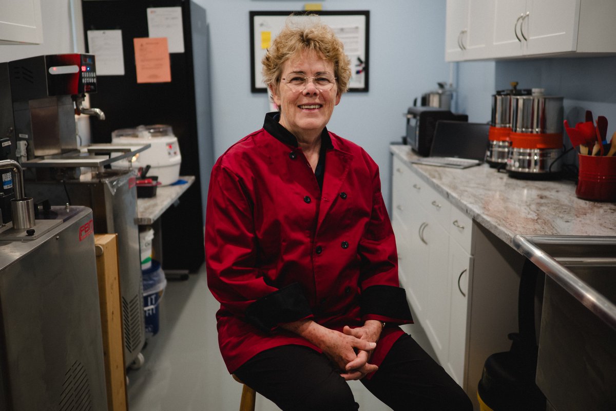 "After spending the bulk of her career in academia, Anne Godlewska was excited to switch gears and begin working with her hands on a somewhat sweeter endeavour: chocolate." Read more on Choc Chique on  kingstonlife.ca. [Photo by Tim Forbes]