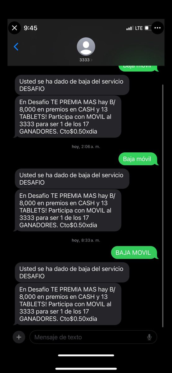 retweetpty151's tweet photo. @AsepPanama la empresa @Masmovilayuda @MasMovilPanama me descontó hoy nuevamente de mi saldo, ese dinero fue sustraído y ya ? La empresa no tiene la obligación de devolverlo ? O esto es legal ? https://t.co/ba4asRuQfO