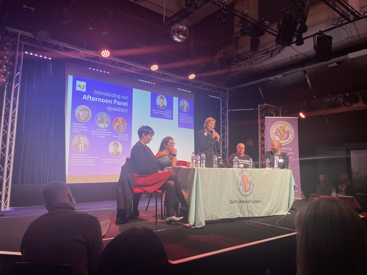 I took the day off work, had lost my voice but was absolutely committed to attend todays VAWG conference delivered by <a href="/SuttonWomen/">SuttonWomen'sCentre</a> and <a href="/s_reclaim/">Reclaim Sutton's Streets</a> and it was so worth it to see how many like-minded people in the room really care about putting an end to violence to women and girls!