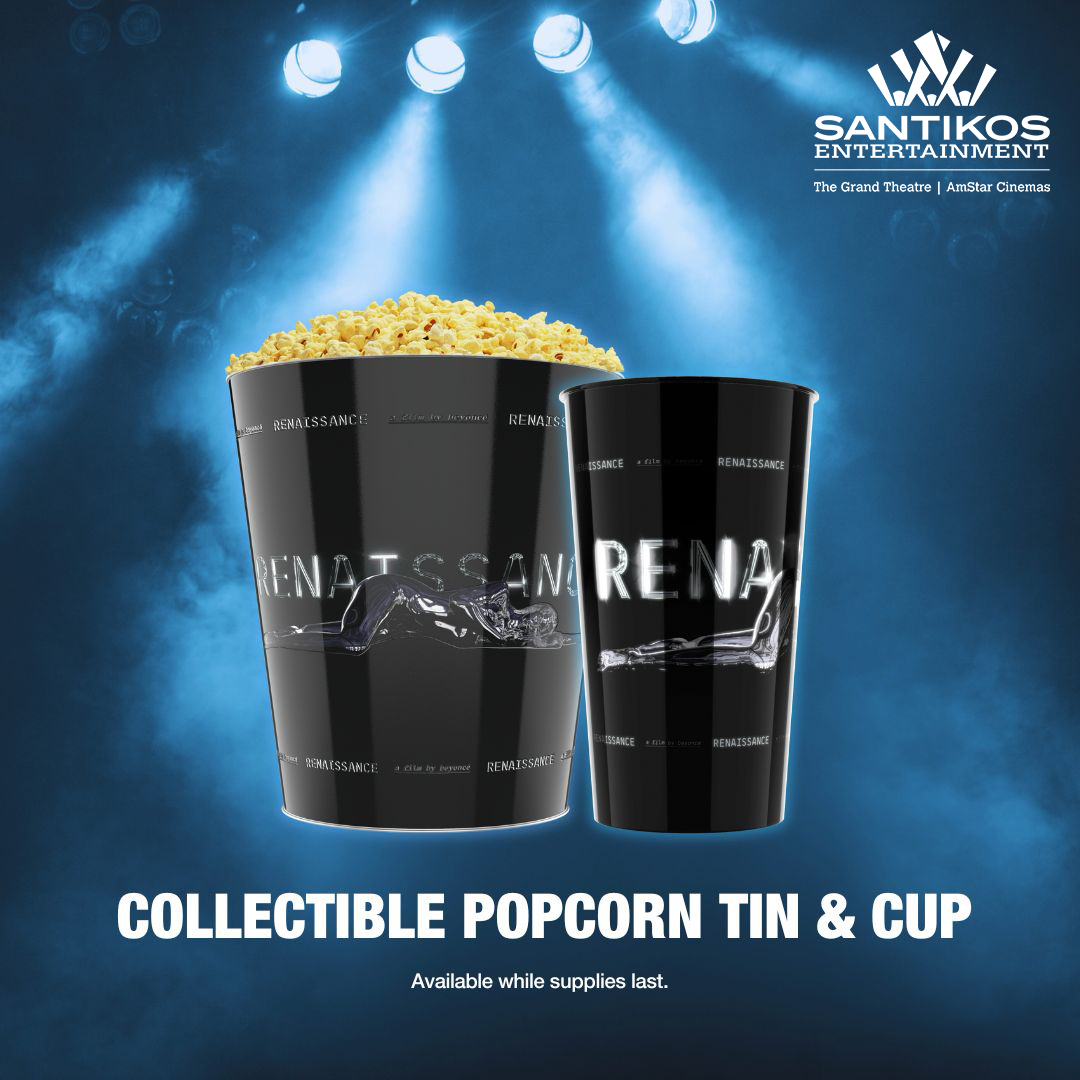 MEMBERS OF THE BEYHIVE 🐝 You'll want to grab your Renaissance: A Film by Beyoncé collectibles while supplies last! This solo combo pictured can be purchased STARTING TODAY! Get tickets HERE: bit.ly/3LIL334