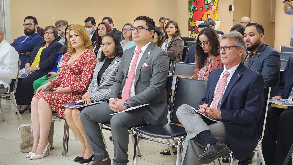 SECOMISCA's tweet image. #EnVivo SE-COMISCA realiza lanzamiento oficial de la Política Regional de Salud del Sistema de la Integración Centroamericana 2023-2030 (PRSS) que tiene como objetivo proveer a la región del SICA de una política de salud que constituya un marco orientador que facilite la