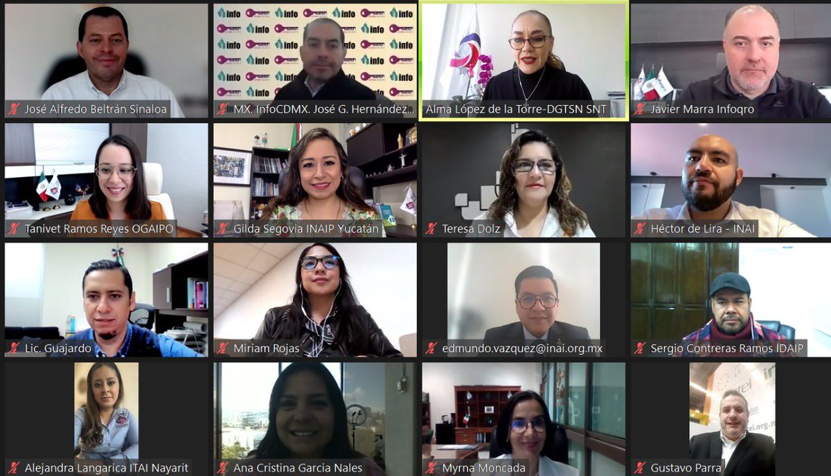 Da inicio la 2a. Sesión Extraordinaria de la Comisión de #EstadoAbierto y #TransparenciaProactiva del SNT <a href="/sntgobabierto/">Comisión de Estado Abierto SNT</a> coordinada por <a href="/FR_Guajardo/">Francisco Guajardo Martínez</a> y @tanivetreyes 

#EnVivo por redes sociales del <a href="/INAImexico/">INAI</a>