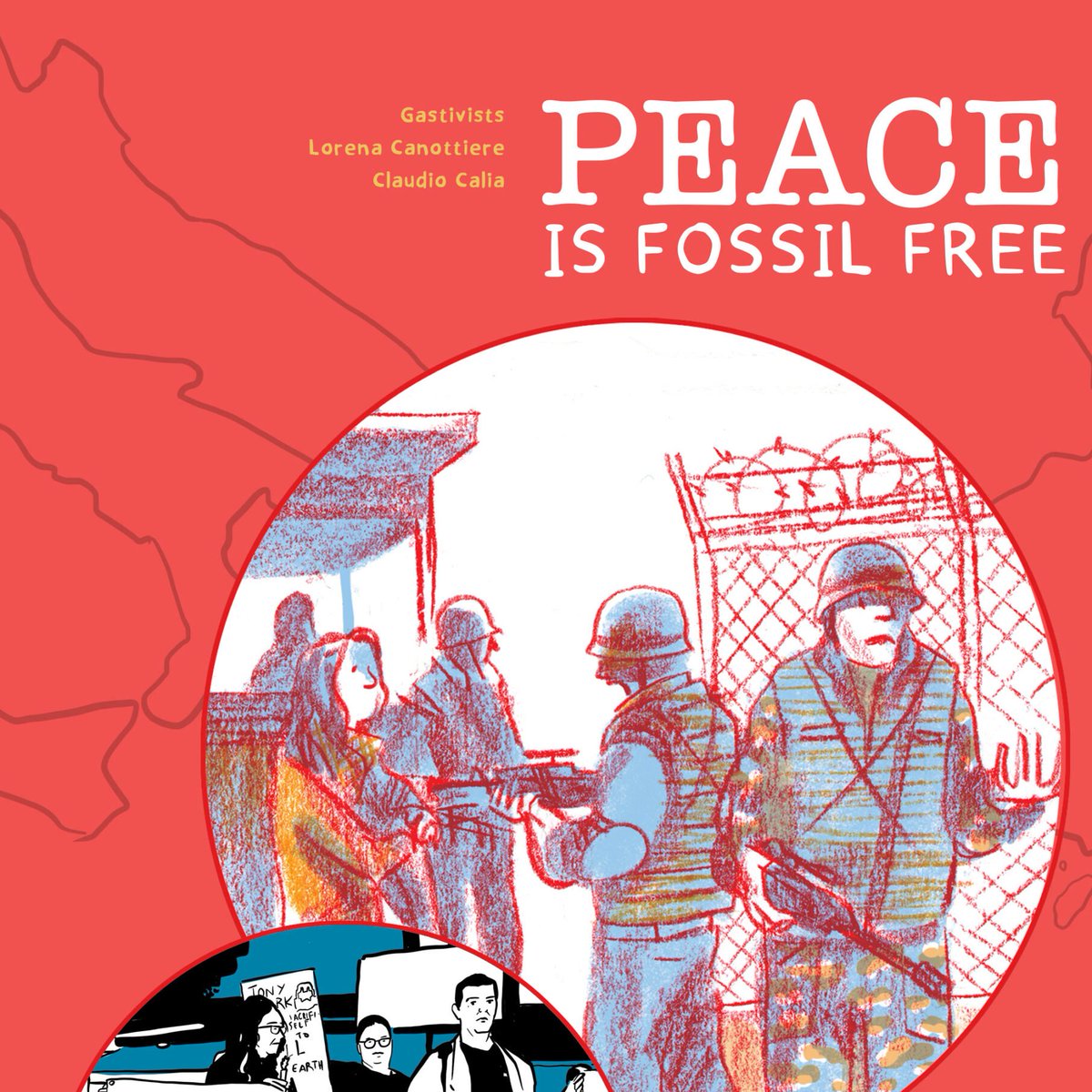 'Peace is Fossil Free' is a collection of stories of people living along the route of EastMed pipeline (Israel-EU) It shines a light on the rise of fascism, militarisation & colonialism in Palestine, Israel, CY, GR, IT 🔥End apartheid - End occupation 👉 gastivists.org/peace-is-fossi…