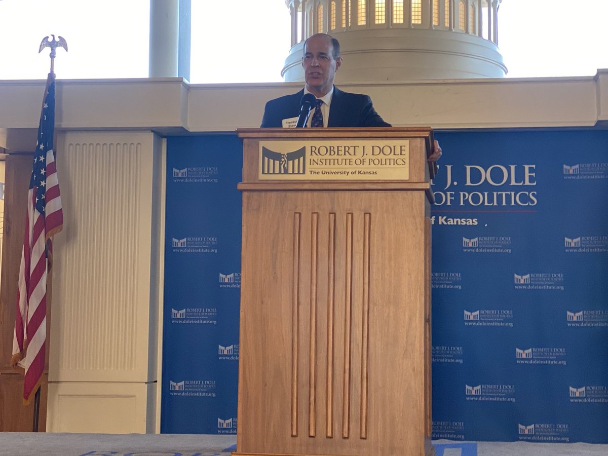 KansasTreasurer's tweet photo. Yesterday, Treasurer Johnson joined @KDADSOfficial Sec. Howard and KS_DD_Council Exec. Dir. Weir to announce a new partnership among their agencies to enhance awareness of the ABLE Savings Program for individuals within the intellectual and developmental disability community. https://t.co/SIYQOOZrZv