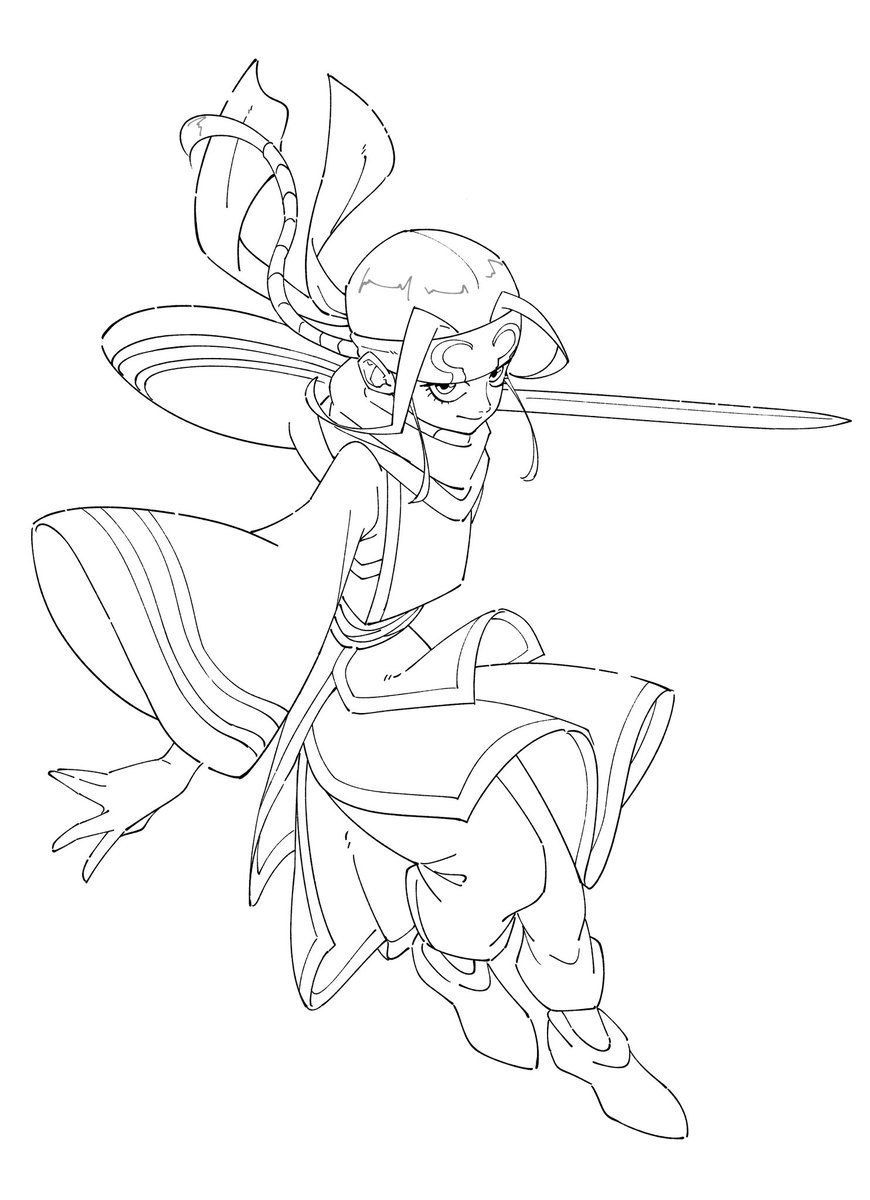 Post by ふるいけ on X: 線画いろいろ。